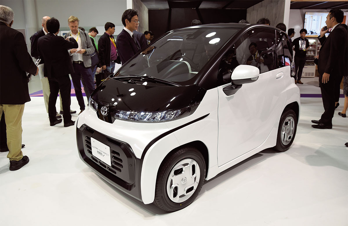 図1　超小型EVの市販予定車