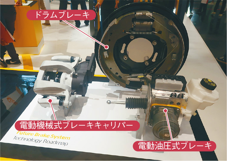欧州部品大手が“油圧レス”ブレーキ、完全バイワイヤ化も視野（2