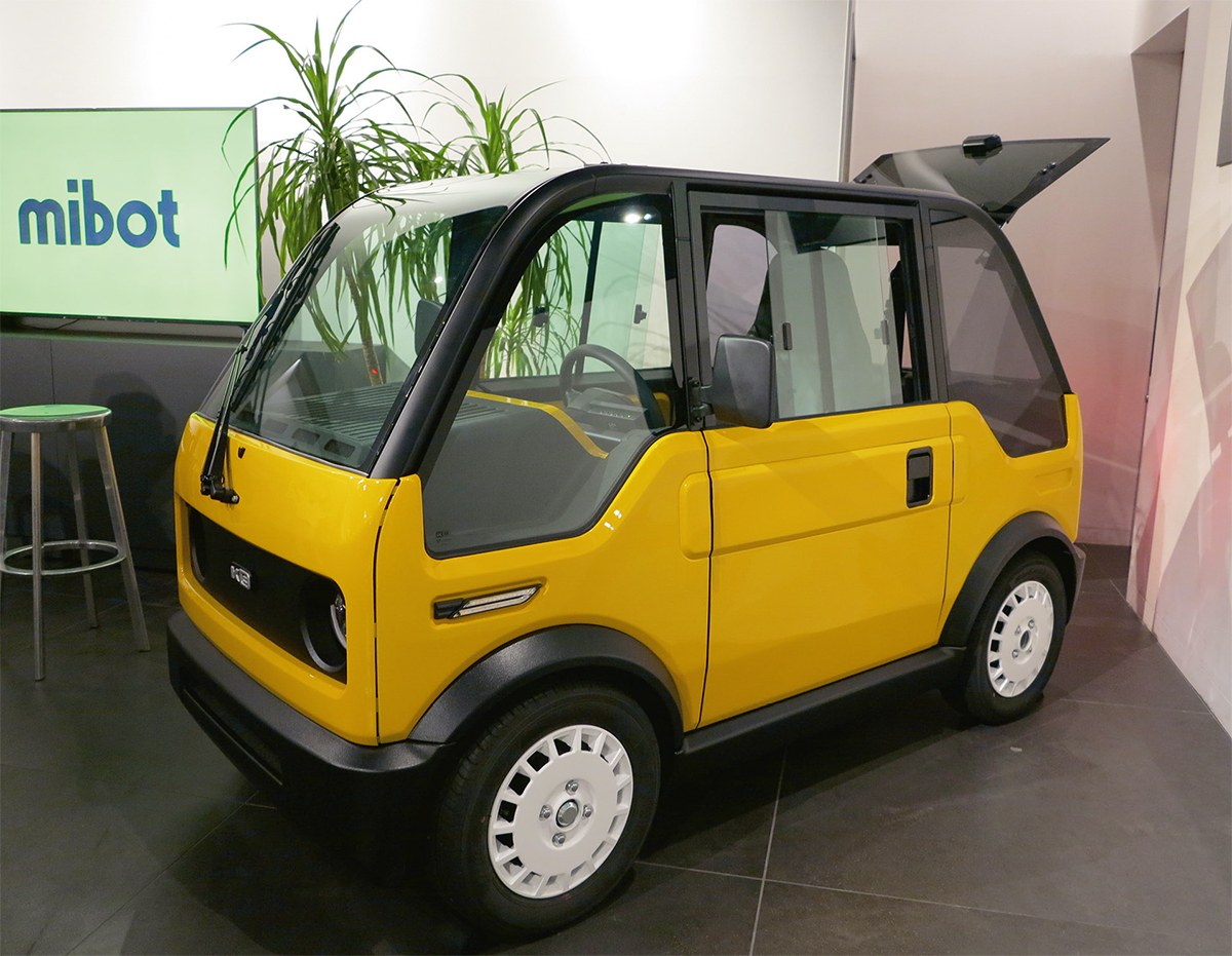  i3 EV 広島 福山 電気自動車 KGモーターズの超小型EV、「軽」に続く生活の足になれるか | 日経