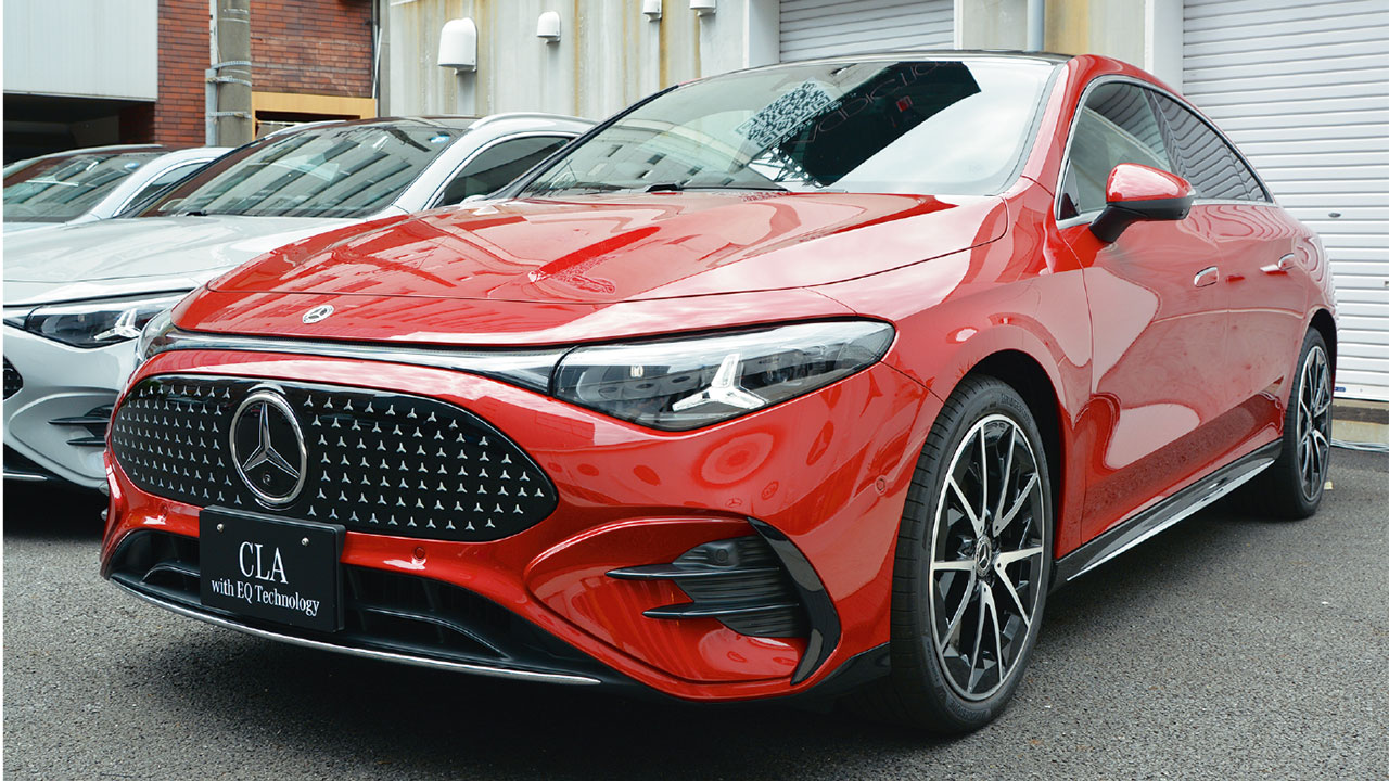 メルセデス新型「CLA」EVモデル、エントリーでも上級感、PFなど刷新