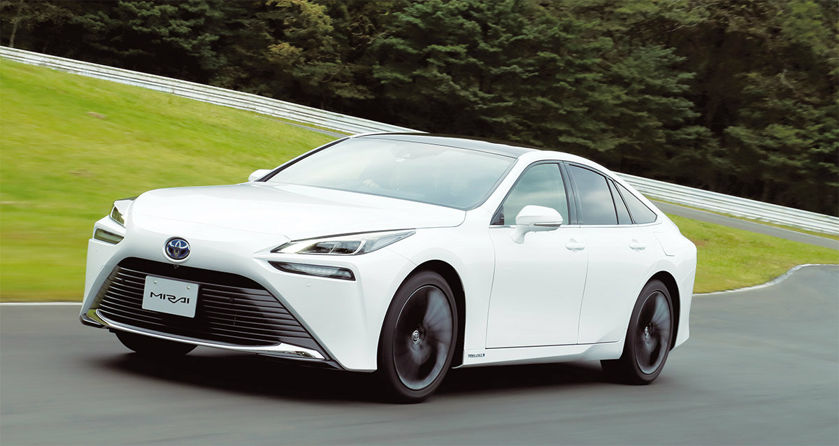 図1　トヨタ自動車の新型FCV「MIRAI（ミライ）」