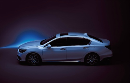 図1　市販車初のレベル3の自動運転機能を搭載したホンダの新型セダン「LEGEND Hybrid EX・Honda SENSING Elite」