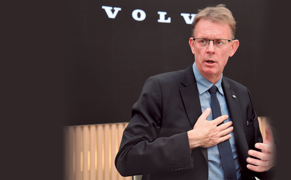 図1　VolvoのJan Ivarsson氏