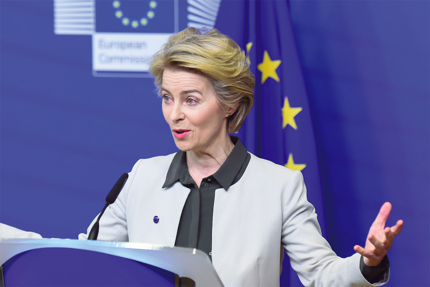 欧州グリーンディールを発表した欧州委員長のUrsula von der Leyen氏