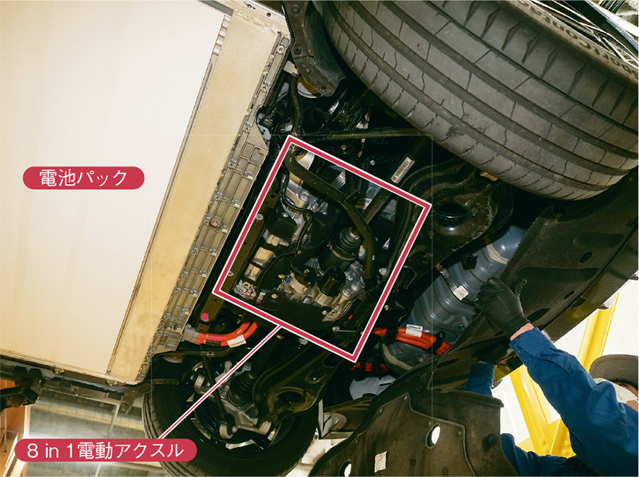 8 in 1」電動アクスルを分解 | 日経クロステック（xTECH）
