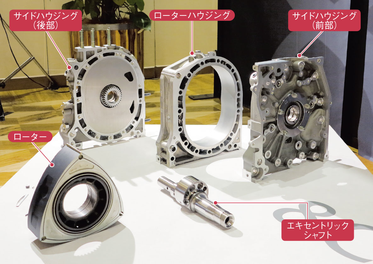 工業技術ライブラリー15 ロータリーエンジン 最新技術と「匠の技」を駆使 | 日経クロステック（xTECH）