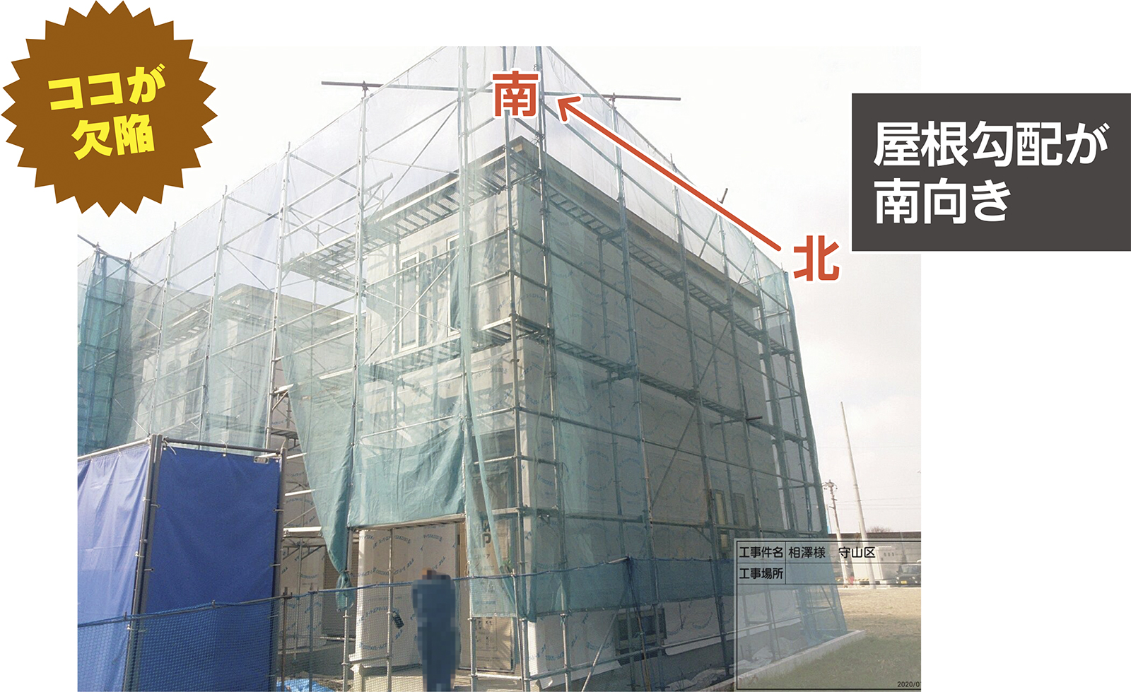 上棟したら屋根勾配が逆向き 日経クロステック Xtech