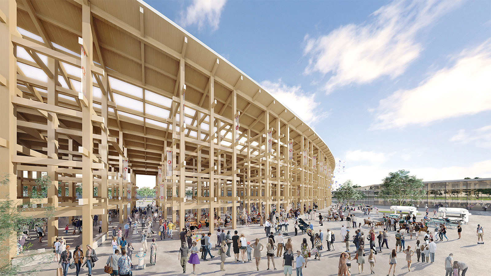大阪・関西万博の大屋根は世界最大級の木造建築物に、リングの最新