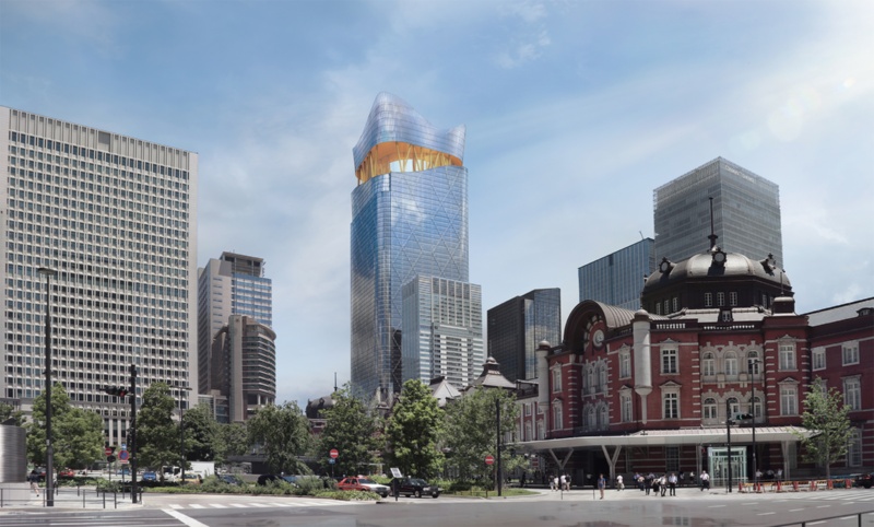 東京駅前に390mの トーチ 日経クロステック Xtech 東京駅前に390mの トーチ 日経クロステック Xtech