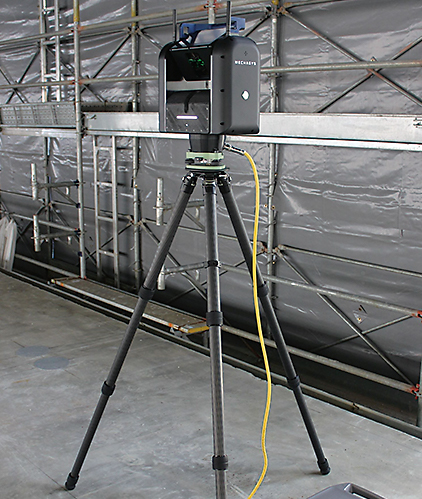 実寸大の設計図面を「レーザー」で投影 | 日経クロステック（xTECH）