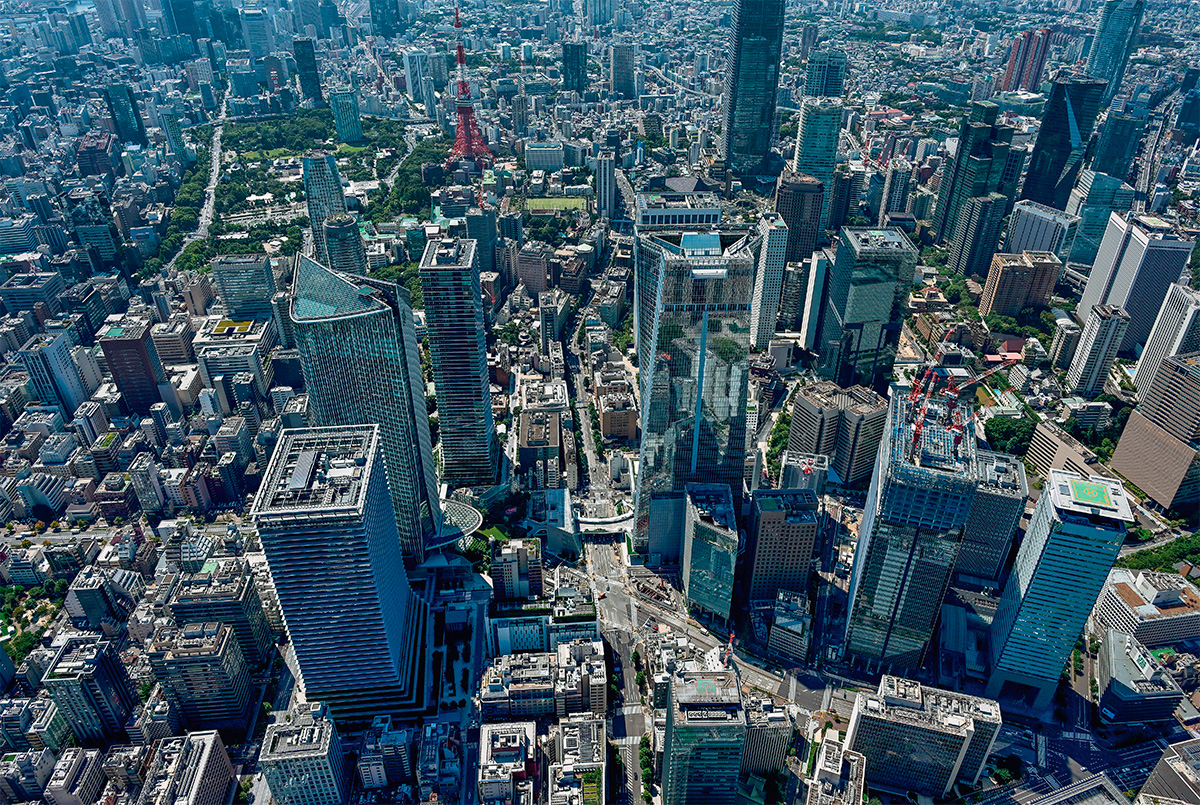 摩天楼 都市軸が貫通する摩天楼 | 日経クロステック（xTECH）