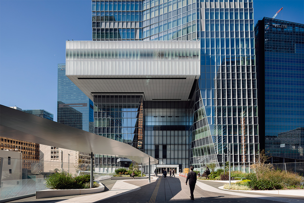 摩天楼 都市軸が貫通する摩天楼 | 日経クロステック（xTECH）