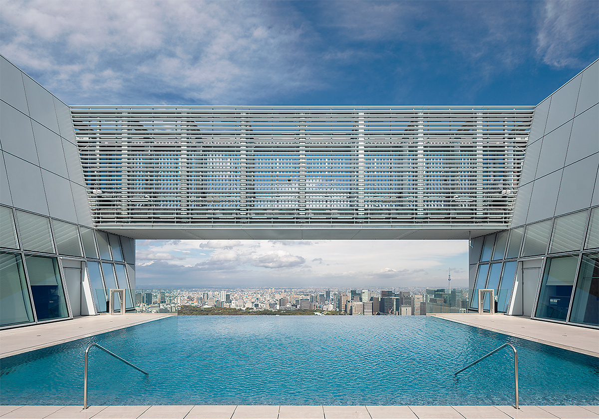 都市軸が貫通する摩天楼 | 日経クロステック（xTECH）