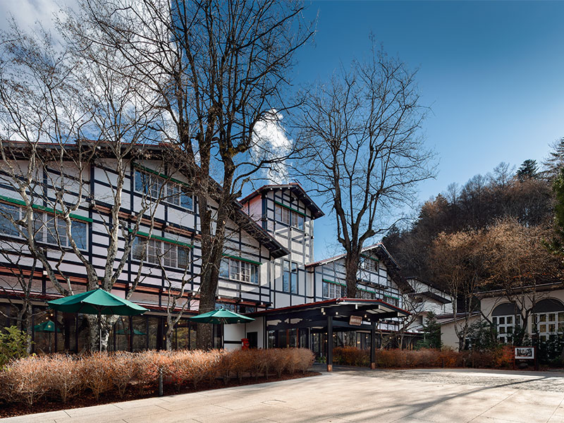 軽井沢の文化財ホテル改修
