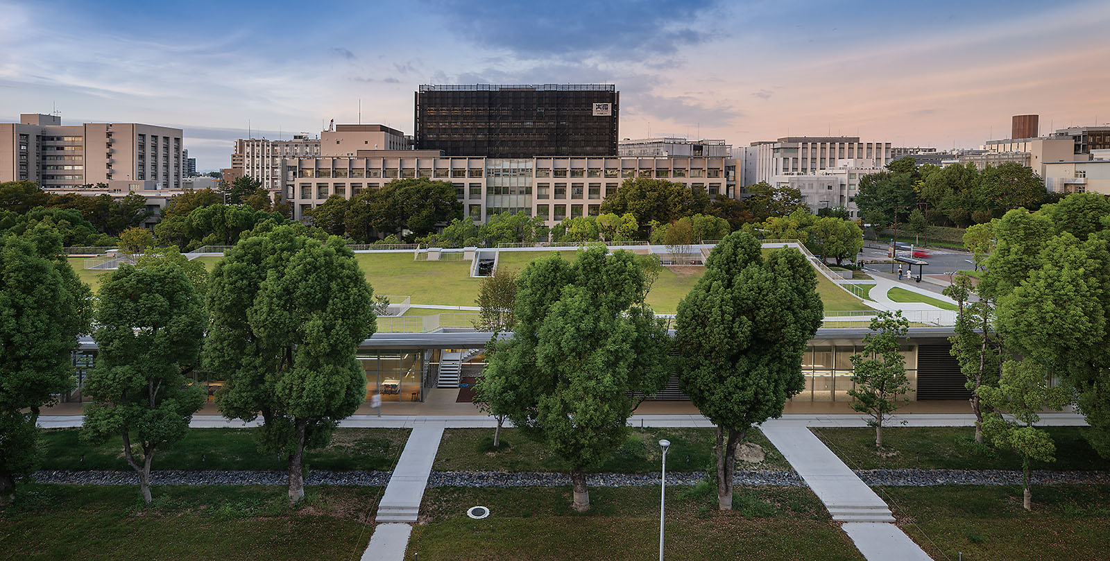 めくれた緑地の下に共創の場（2ページ目） | 日経クロステック（xTECH）