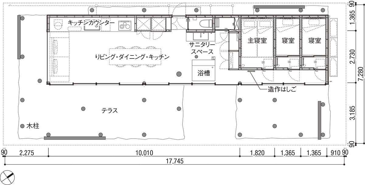 裏山の木を3D技術で構造に（4ページ目） | 日経クロステック（xTECH）