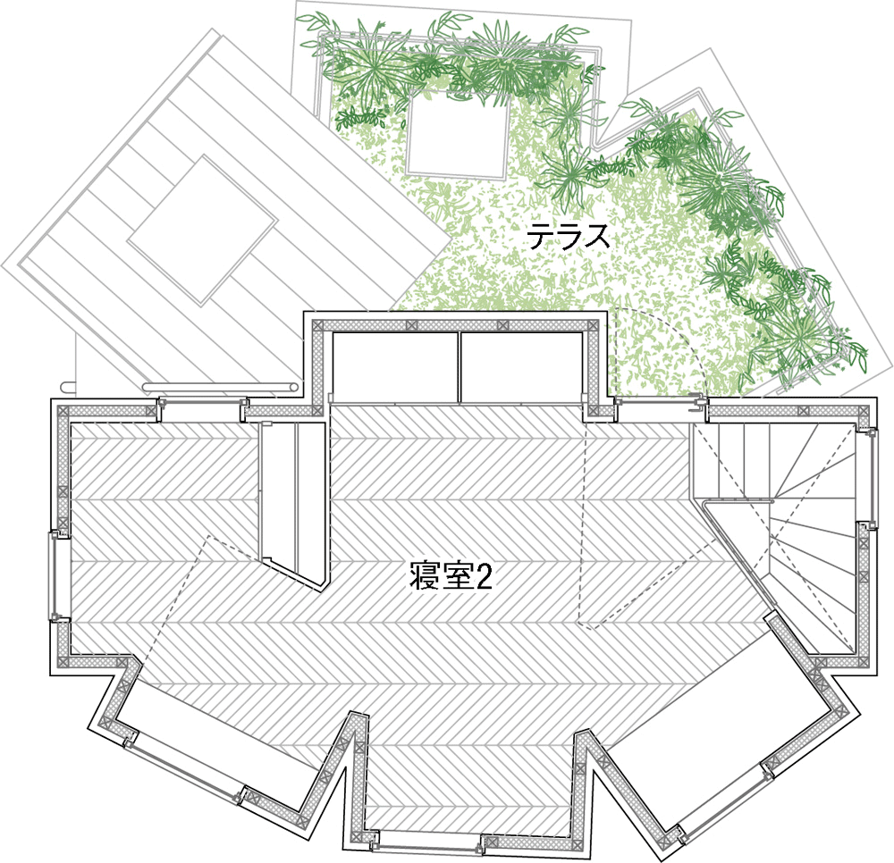 開発前の自然を再生 大開口で境界をなくす（3ページ目） | 日経クロス