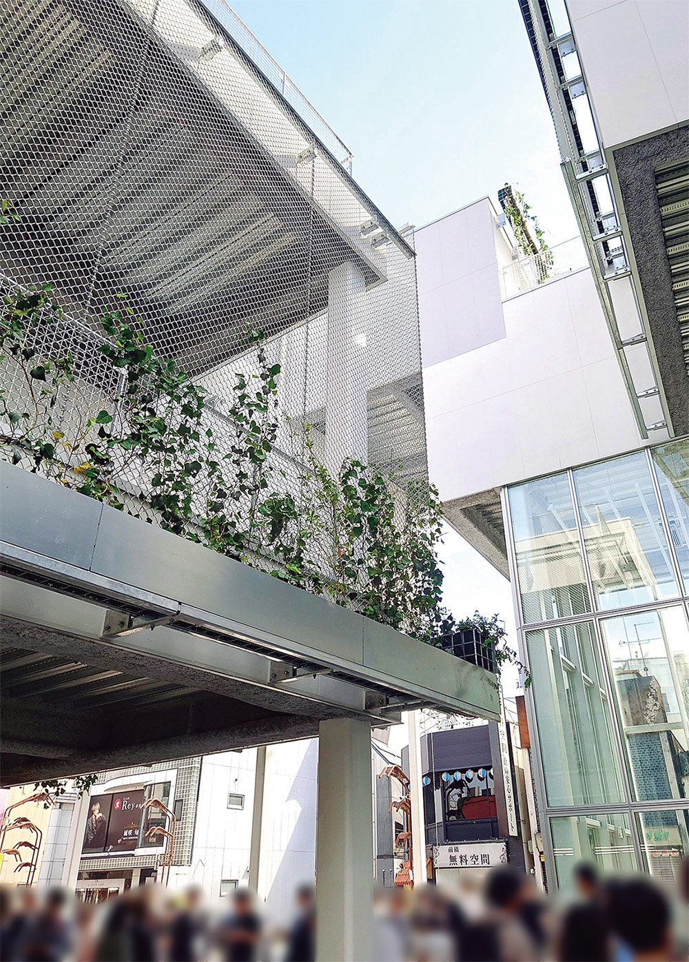 商店街に浮かぶ積み木住宅 | 日経クロステック（xTECH）