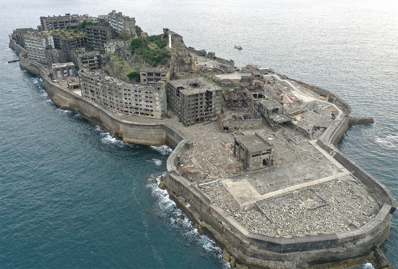 軍艦島 崩壊へのカウントダウン 日経クロステック Xtech