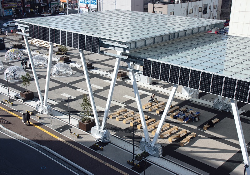 屋根 の広場で街を一変 日経クロステック Xtech 屋根 の広場で街を一変 日経クロステック Xtech