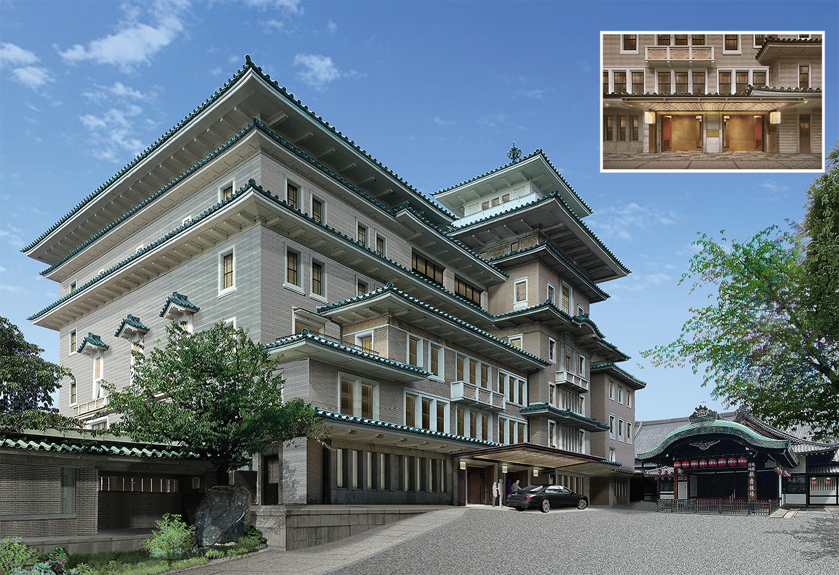 〔図1〕古い劇場を高級ホテルに増改築