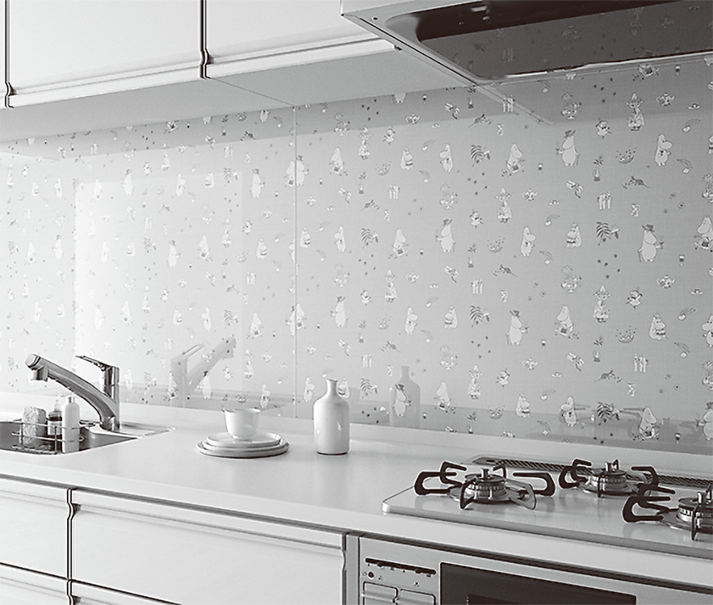 キッチンパネル ムーミン柄 | 日経クロステック（xTECH）