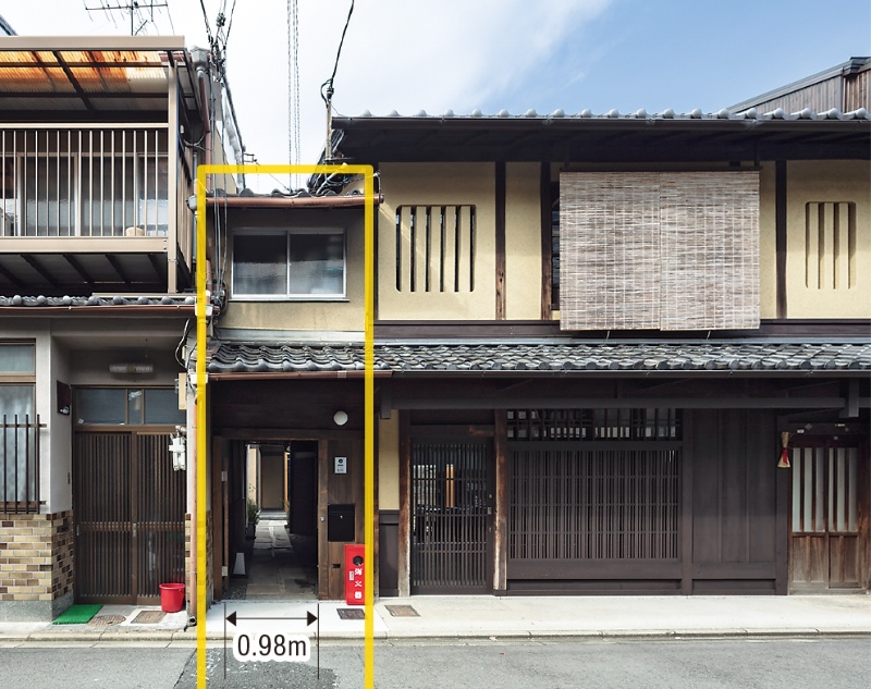 再建築不可の長屋を1戸に 日経クロステック Xtech 再建築不可の長屋を1戸に 日経クロステック Xtech