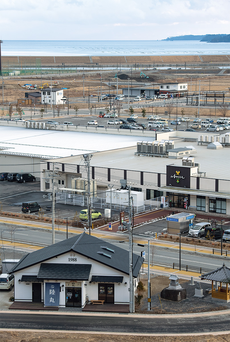 高田南地区の津波復興拠点整備（岩手県陸前高田市）