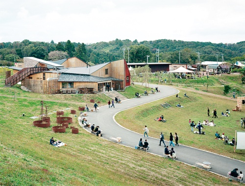 KURKKU FIELDS。千葉県木更津市の30ヘクタールの農場で、農業・食・アートを軸にこれからの人や社会の豊かさを提案する複合施設。2019年に1期が開業（写真：高野 ユリカ）