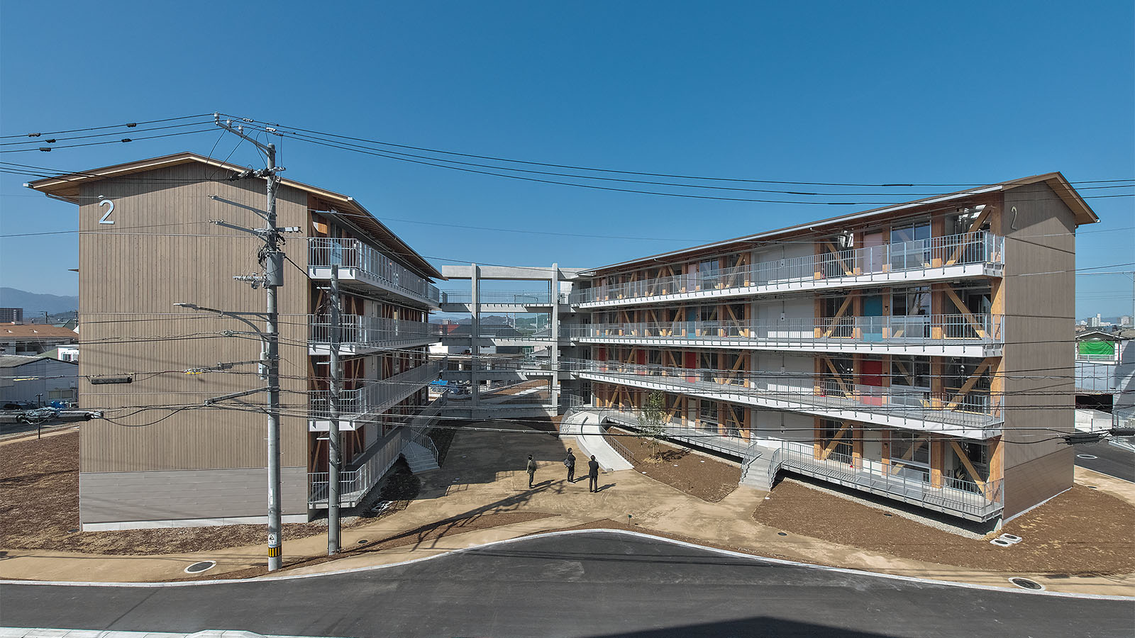 木造準耐火の4階建て共同住宅 | 日経クロステック（xTECH）