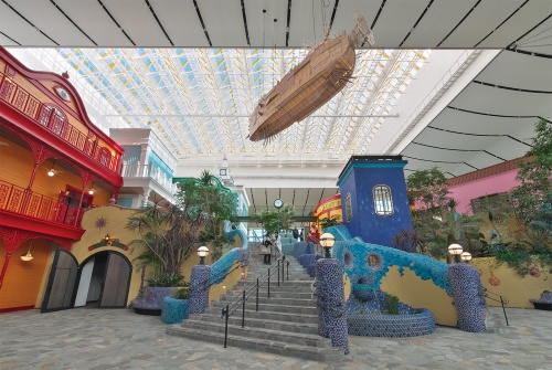 〔写真1〕メイン施設の屋内に広がる「ジブリワールド」