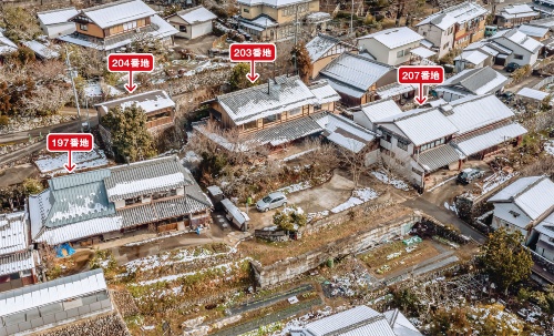 〔写真1〕京都市の奥地に残る集落に移り住む