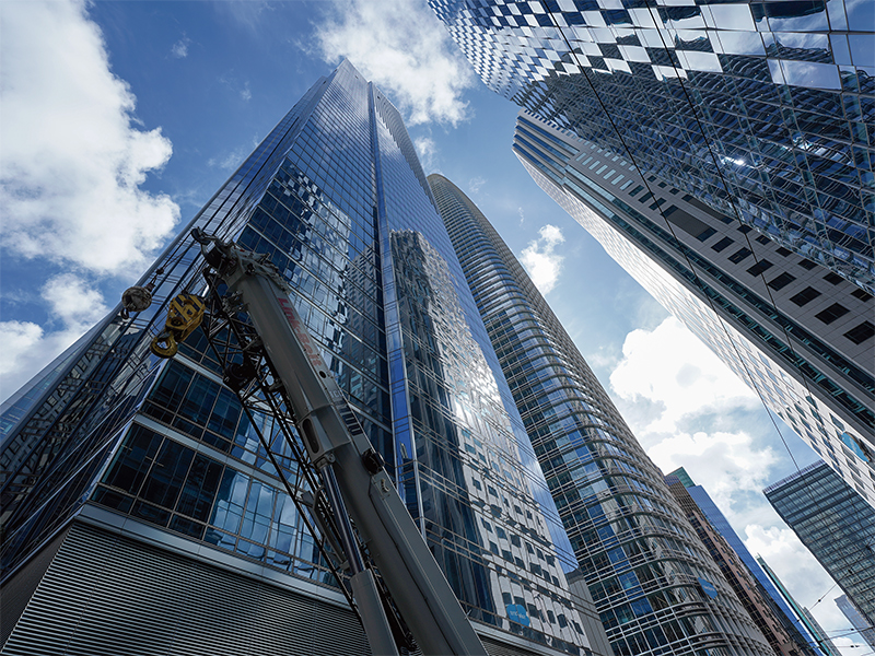 傾いた58階建てマンション、7年の苦闘