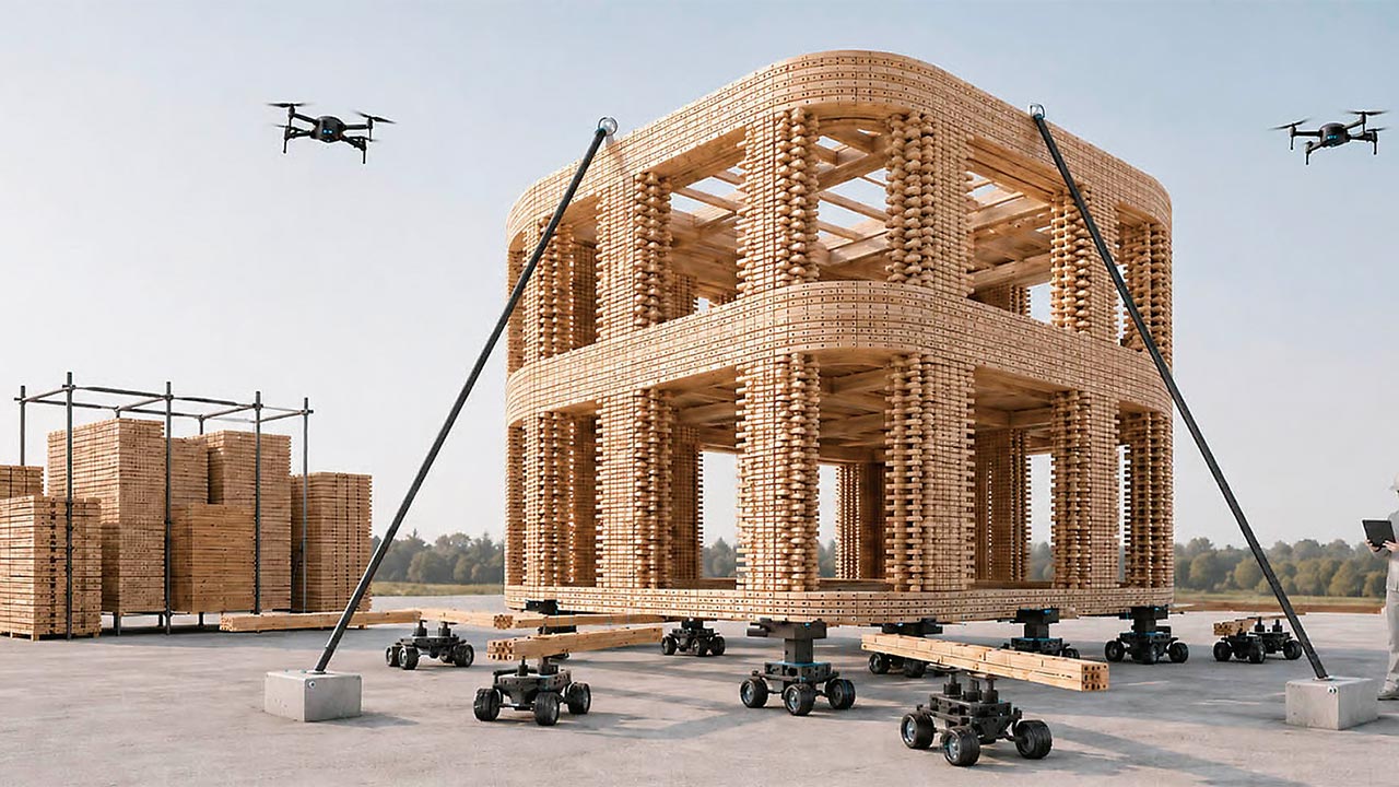 ビルの無人施工は「逆転」の発想で