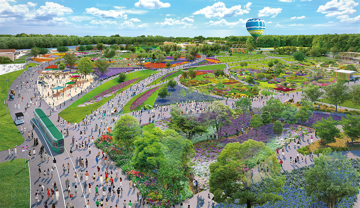 2027年「花博」へ本格始動、仮設建築物の循環に先手打つ | 日経クロス