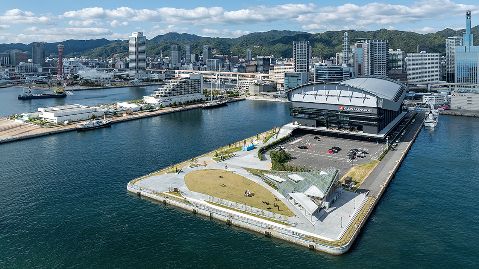 1万人収容の多目的アリーナを臨港の街づくりの核に