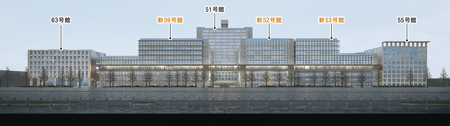 早大理工キャンパスの大再編、既存校舎またいで52号館増築（4ページ目