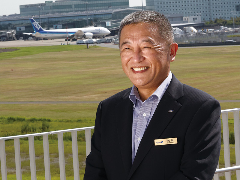 大空へ十年　全日本空輸株式会社 2024/3/1 柴原運輸有限会社 SCANIA R580 + 3軸12輪低床伸縮 念願