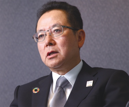 富士通の田中達也社長は2018年12月に日経コンピュータの取材に応じた
