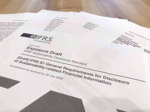 英IFRS財団が公開した非財務情報の開示基準の草案