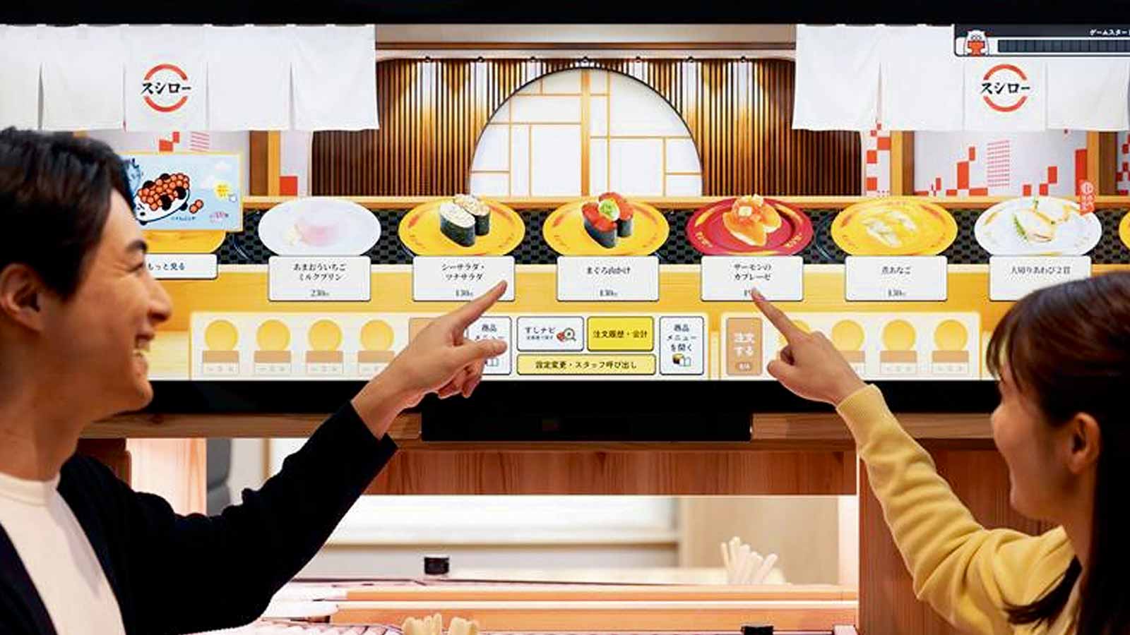 スシローの回転レーン「デジロー」　前例なき新UI／UXで楽しさつくる