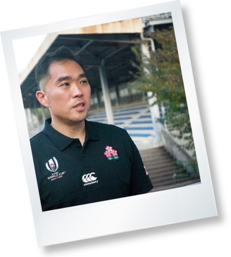ラグビー日本代表の太田千尋コーチ