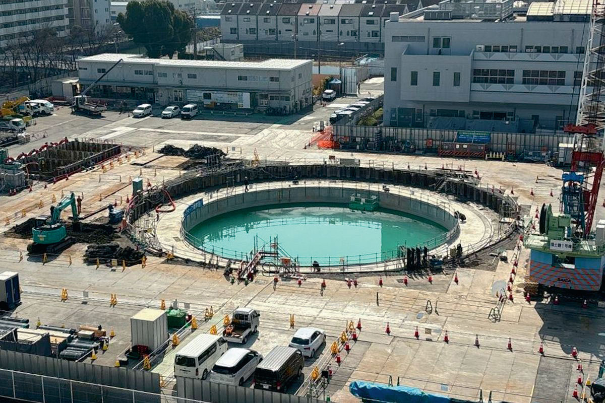 巨大たて坑に地下水流入のトラブル | 日経クロステック（xTECH）