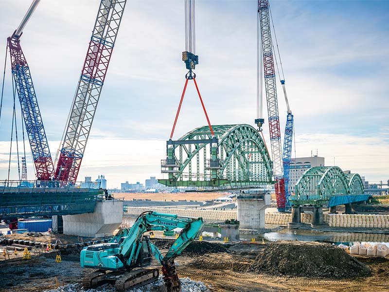 中国切手　T31　幹線道路にかかるアーチ橋　ボストークリーフ付　未使用美品 1円～中国切手 (T31) 1978.11.1. 幹線道路にかかるアーチ橋 5種