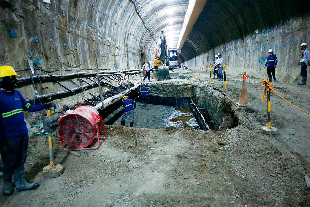 フィリピン初の本格山岳トンネルに挑む | 日経クロステック（xTECH）