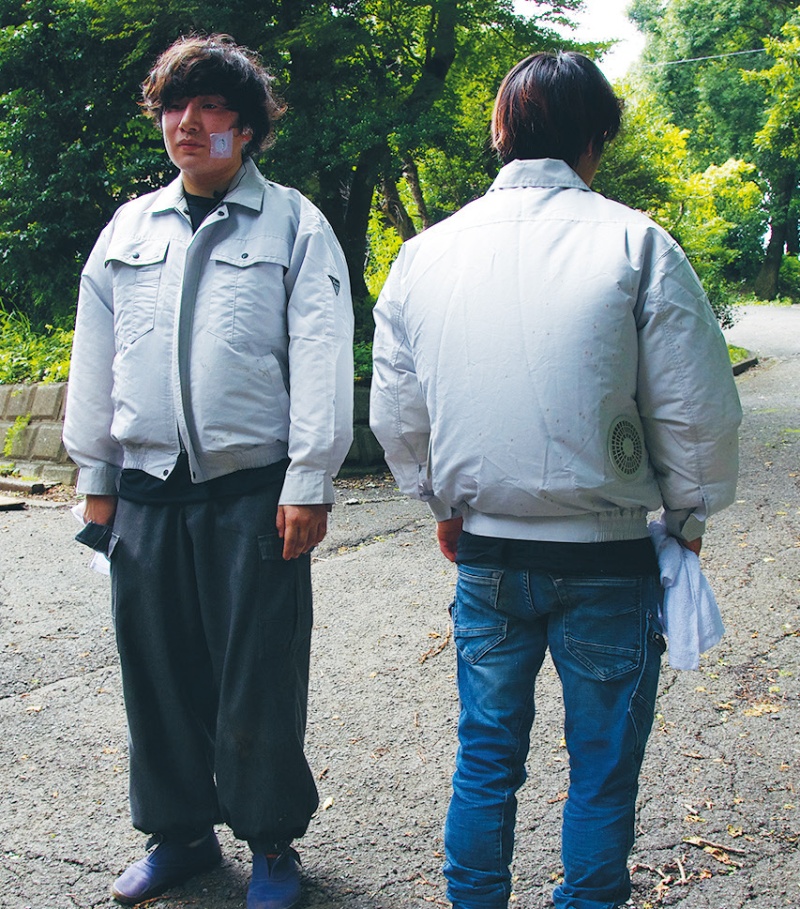 ファン付き作業着で体温下がらず 日経クロステック Xtech