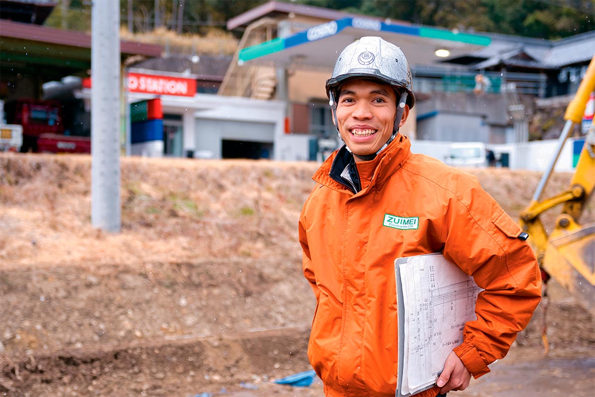 1級土木持つベトナム籍の現場代理人、外国人の建設技術者が1万6000人