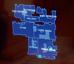 Astroが生成した家庭内のマップ（撮影：日経クロステック）