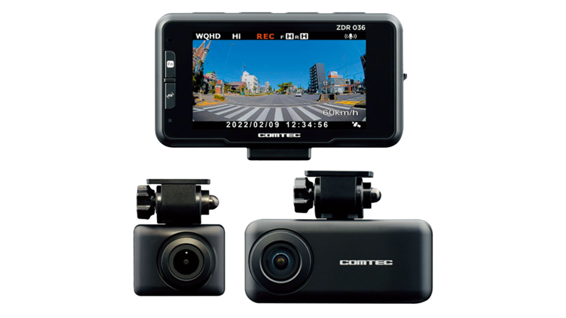 コムテックの最新ドラレコを分解、レーダー搭載し駐車のときも無人監視