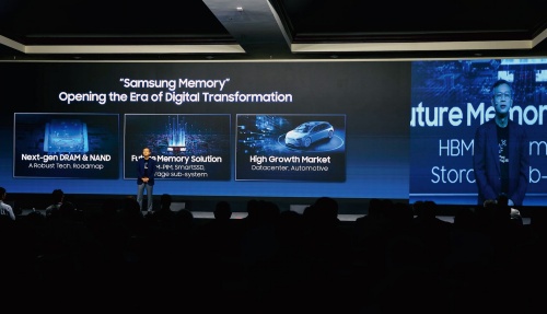 図1　サムスン電子が2022年10月に開催した次世代半導体と新技術を公開するイベント「Samsung Tech Day 2022」の様子